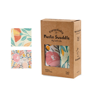 Tùy Chỉnh Trẻ Sơ Sinh Bé Bọc Trẻ Con Bằng Tả Bọc Chăn 2 Lớp Mềm Mại Muslin 70% Tre 30% Bông Khăn Tắm Nhận Chăn - Product Image 6