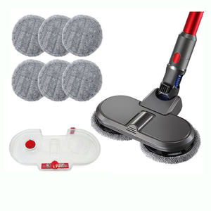 Ajustement pour Dysons V7 V8 V10 V11 V15 tête de vadrouille <span class=keywords><strong>brosse</strong></span> remplacement électrique vadrouille aspirateur <span class=keywords><strong>brosse</strong></span> réservoir d'eau vadrouille tissu - Product Image 1