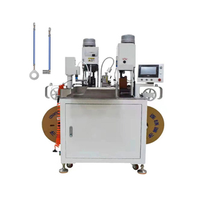 Automatic Double Side <b>Wire</b> Crimping And Single Side Insert Shrink Tube <b>Machine</b> <b>Wire</b> <b>Stripping</b> Terminal Crimping <b>Machine</b> - Product Image 1