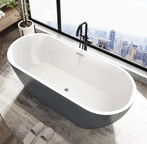 El Proyecto de hotel en forma de huevo elíptico independiente de acrílico se ha transformado en una <span class=keywords><strong>bañera</strong></span> doméstica de 1,7 m - Product Image 3