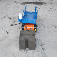 Machine à fabriquer des blocs creux en ciment légère à bas prix, mini-outil de fabrication pour la construction domestique, petite machine à briques en argile