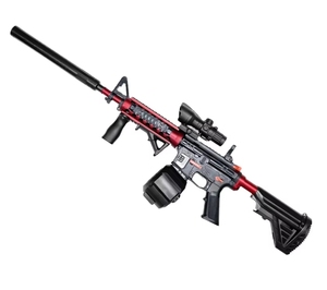 Hot Selling M4A1 Gel Toy <span class=keywords><strong>Gun</strong></span> Manuelles und automatisches Splatter Blaster Shooting Game - Product Image 1