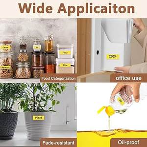 Cinta de Etiquetas Compatible TZe 621 TZe-621 Negra sobre Amarilla 9mm X 8m - Product Image 3