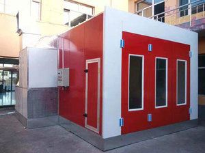 Công nghiệp phun gian hàng để bán xe máy sơn tự động sơn cả hai - Product Image 3