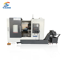 Tour CNC de haute précision TCK56, lit incliné, robuste, centre de tournage automatique, broche unique, nouveau Fanuc/Siemens/GSK