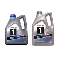 Huile moteur de course entièrement synthétique Mob Brand 4L 5L 10W-60