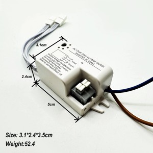 橱柜手势波运动触摸开关传感器工作电压AC220V 50hz功率 ≤ 100W - Product Image 4