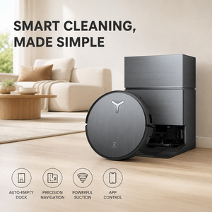 ECOVACS DEEBOT X11 PRO OMNI Robot aspirateur et serpillière avec station OMNI tout-en-un et auto-nettoyage à l'eau chaude - Product Image 1