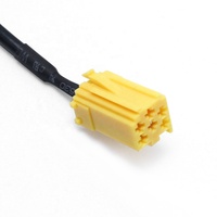 Cable de Audio Mini ISO a AUX de 3.5mm para Fiat 500/ Grande Punto/Alfa Romeo / Smart ForTwo