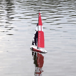 Bateau de piscine <span class=keywords><strong>télécommandé</strong></span> Volantex COMPASS RTR hautement complet en plastique ABS, bateau à voile RC pour hobby - Product Image 2
