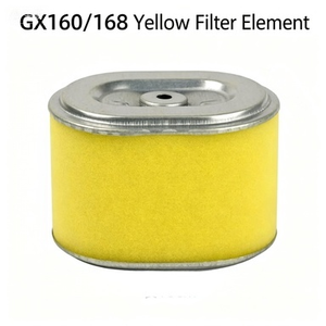 Élément de filtre à air GX160 GX200 168F 170F 5.5HP 6.5HP, pièces de rechange pour générateur à moteur à essence, accessoires pour outils de jardin - Product Image 3