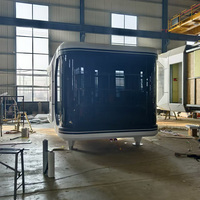Prix de gros d'usine Qualité Luxe Moderne Modulaire Cabine Capsule Maison Conteneur Mini Maison Préfabriquée Espace Domestique