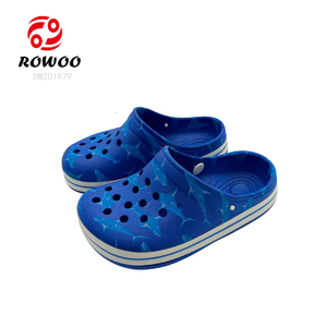 EVA — sandales souples à trous pour enfant, chaussures de jardin imprimées de <span class=keywords><strong>requin</strong></span>, pantoufles, nouvelle collection été - Product Image 4