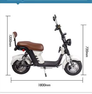 厂家直销强力无刷电机2000W Citycoco大尺寸车轮远程20A锂电池铝电动滑板车 - Product Image 6