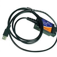 B09 ELM 327 25K80 USB OBD2/OBDII a USB, Herramienta de Diagnóstico Automotriz, Lector de Códigos con Adaptación Universal para Todos los Autos