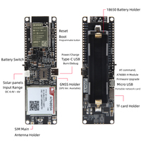 Carte de développement LILYGO T-A7608SA/E-H, module ESP32-S3+LTE Cat4, 4 Mo de mémoire Flash + 8 Mo de PSRAM, Wi-Fi + Bluetooth pris en charge, multibandes globales