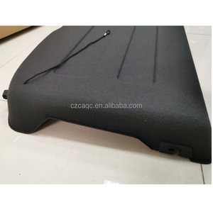 Estante de paquete trasero de coche para Mitsubishi <span class=keywords><strong>ASX</strong></span> 2018 2019 2020 2021 2022 cubierta de <span class=keywords><strong>maletero</strong></span> negro accesorio Interior de <span class=keywords><strong>maletero</strong></span> pieza de repuesto - Product Image 4