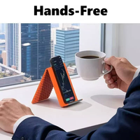 Support de téléphone et tablette pliable en silicone, écologique, stable, vente en gros, livraison mondiale