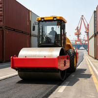 Rouleau compresseur vibrant 20 tonnes à bas prix, pour asphalte, autoporté, compacteur moyen, rouleau routier