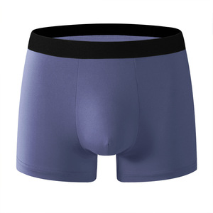 Custom <strong>Mens</strong> Sports Boxer <strong>Briefs</strong> Solid Color Comfortable Breathable Fabric Active Underwear for Daily Training and Fitness - Product Image 2