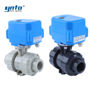 Hiệu suất cao nhỏ gọn bền uPVC van bi điện 2 chiều tùy chỉnh OEM hồ bơi van nước nhựa cơ giới thiết bị truyền động - Product Image 4