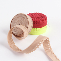 Bande élastique tissée durable et douce à picots étroits, haute ténacité, pour la décoration de sous-vêtements féminins - Vente en gros usine