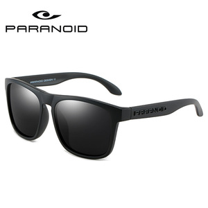 PARANOID P8818 nueva moda gafas de sol polarizadas cuadradas UV400 TAC lentes marco rojo para deportes conducción pesca Venta caliente - Product Image 3