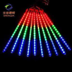 <span class=keywords><strong>Luces</strong></span> LED Decorativas en <span class=keywords><strong>Cascada</strong></span>, <span class=keywords><strong>Luces</strong></span> <span class=keywords><strong>de</strong></span> Meteoritos para Bodas y Otras Fiestas - Product Image 6