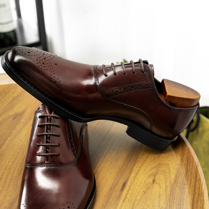 New Designer Men's Casual & Business Formal Shoes with <b>Block</b> Engraved square Toe Height Increasing Waterproof Autumn - Product Image 3