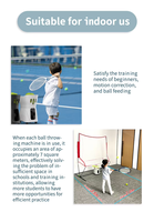 Machine à balles de tennis automatique, équipement d'entraînement portable, machine de tir de tennis, machine de service de tennis contrôlée par application