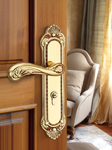Cerradura de Puerta Interior Moderna de Alta Gama Beemin Modelo 6617, Dorada, Silenciosa, Fácil Instalación, Garantía de Más de 5 Años - Product Image 2