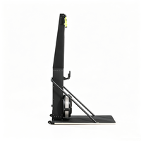 Simulador de Esquí con Resistencia al Aire Lofit, Entrenador de Esquí para Interiores, Entrenamiento HIIT de Bajo Impacto, Máquina Ergométrica de Acero, Programa de Ejercicio, Pantalla LED