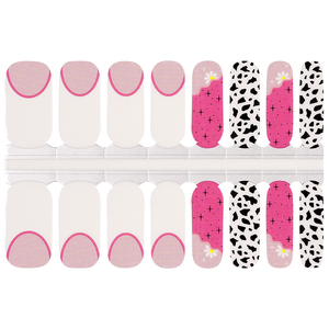 Pegatinas de Esmalte de Uñas 100% Reales con Logotipo Personalizado al por Mayor, Autoadhesivas para Decoración de Uñas, Pegatinas Francesas para Uñas - Product Image 2