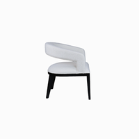 Madison Esszimmerstuhl mit C-förmiger Rückenlehne, Massivholzrahmen, Moderner Nordischer Ergonomischer Esszimmerstuhl für Hotel, Wohnzimmer, Schlafzimmer-Dekoration
