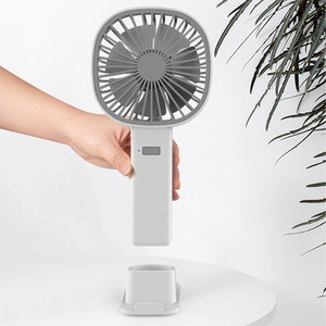 Ricarica in piedi a portata di mano tasca del desktop pieghevole via batteria a mano simpatici ventilatori portatili ricaricabili da tavolo piccoli ventilatori con base - Product Image 2