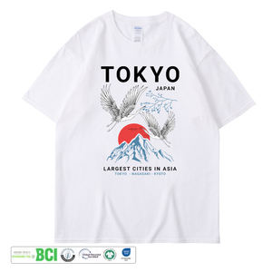 Plain Drop Shoulder Graphic Printed <b>T</b>-<b>shirts</b> 100% Cotton Designer Oversize <b>Black</b> <b>Long</b> <b>Sleeve</b> <b>t</b> <b>Shirt</b> - Product Image 2