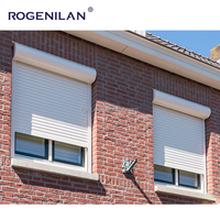 Vente en gros Volet roulant automatique en aluminium pour maison Stores anti-ouragan et volets