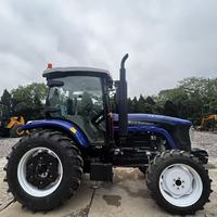 Tracteur agricole multifonction LOVOL M1204 120 CV à 4 roues motrices, machinerie agricole complète avec accessoires