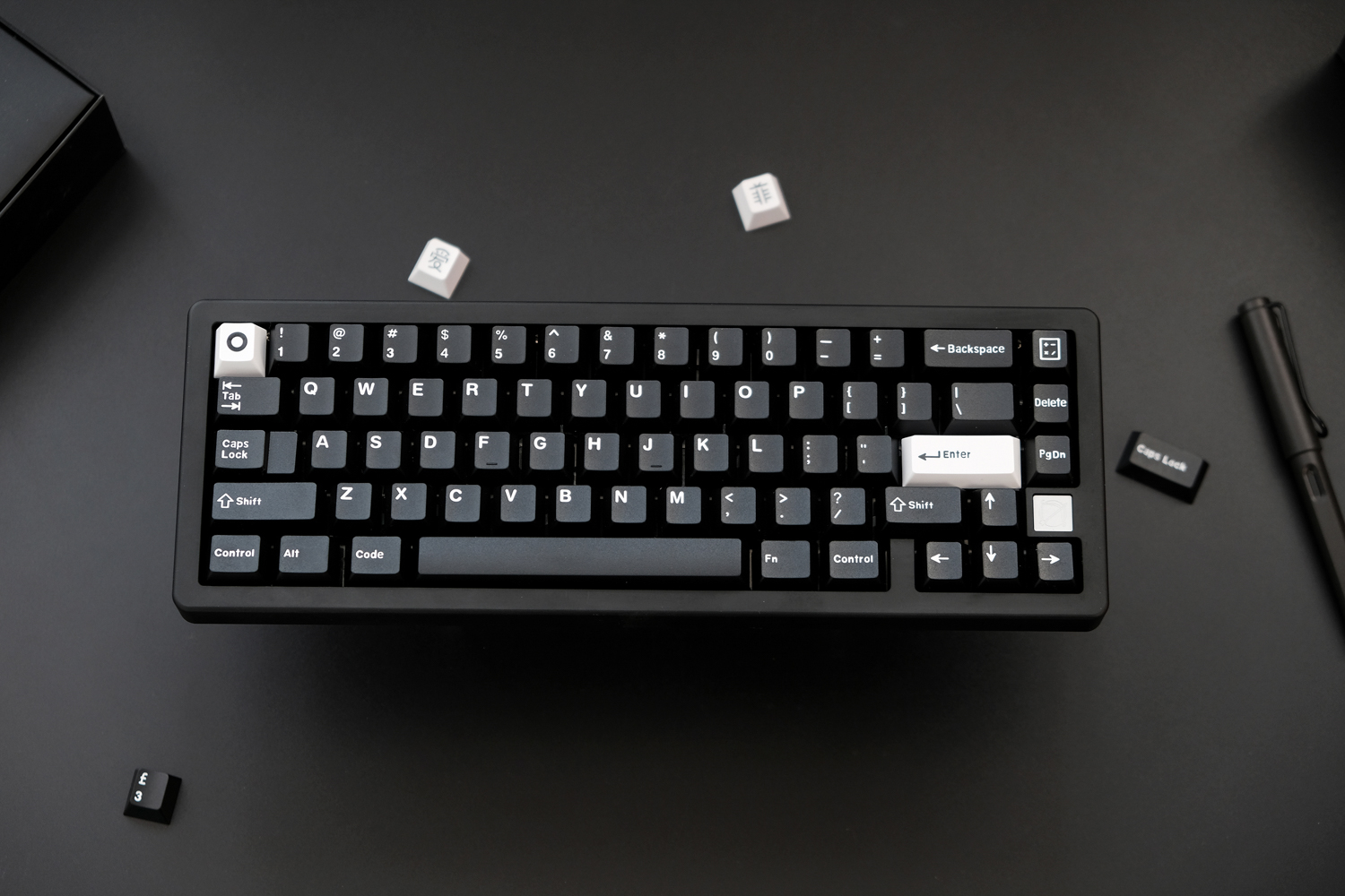 美品】DCS Solarized Dark ABSダブルショットキーキャップ DCS