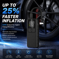 Compresseur numérique portable multifonction 8000 mAh 12 V certifié CE, gonfleur de pneus sans fil 150 PSI, batterie externe