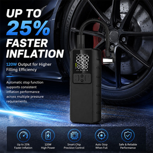 <span class=keywords><strong>Compresseur</strong></span> numérique portable multifonction 8000 mAh 12 V certifié CE, gonfleur de pneus sans fil 150 PSI, batterie externe - Product Image 3