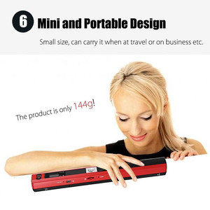 Winait 900 dpi A4 giấy di động tài liệu/sách/bút máy quét - Product Image 6