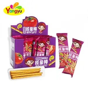 Tomato biscuit stick for best selling snacks