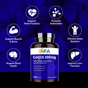 ราคาขายส่ง Coq10 ซอฟต์เจล ผสม PQQ ช่วยเพิ่มการดูดซึมสารอาหาร เสริมสร้างสุขภาพ - Product Image 3