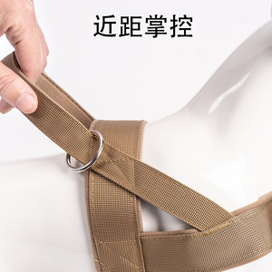 Large <strong>Dog</strong> Vest <strong>Collar</strong> with <strong>Tactical</strong> Chest Strap and Nylon Traction Rope Explosion-proof - Product Image 4