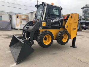 Loader Skid Steer Roda Bekas Merek China LIUGONG 375B, Loader-digger Bekas Liugong 375B untuk Dijual - Product Image 1