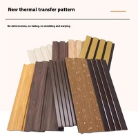 Panel Dinding Interior 3D Cladding Akustik PVC Kamar Mandi Dekoratif Desain Kedap Suara Modern Dekorasi Tahan Api Rumah Tangga