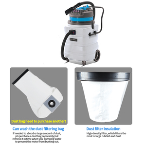 Yüksek kalite 3000W 90L ağır islak/kuru ticari vakum teneke kutu yeni durum endüstriyel araba elektrikli süpürgesi elektrikli yakıt - Product Image 4