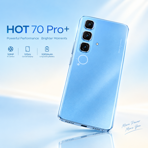 Smartphone 5G avec appareil photo IA 50MP, écran incurvé 120Hz, batterie longue durée 5000mAh, téléphone mobile multi-lentilles Hot 70 Pro+ - Product Image 6