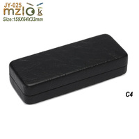 Vente en gros Mizilook JY-025 Etui à lunettes optiques Etui à lunettes de lecture Boîte à lunettes Bleu Noir Orange Couleur PU Matériel